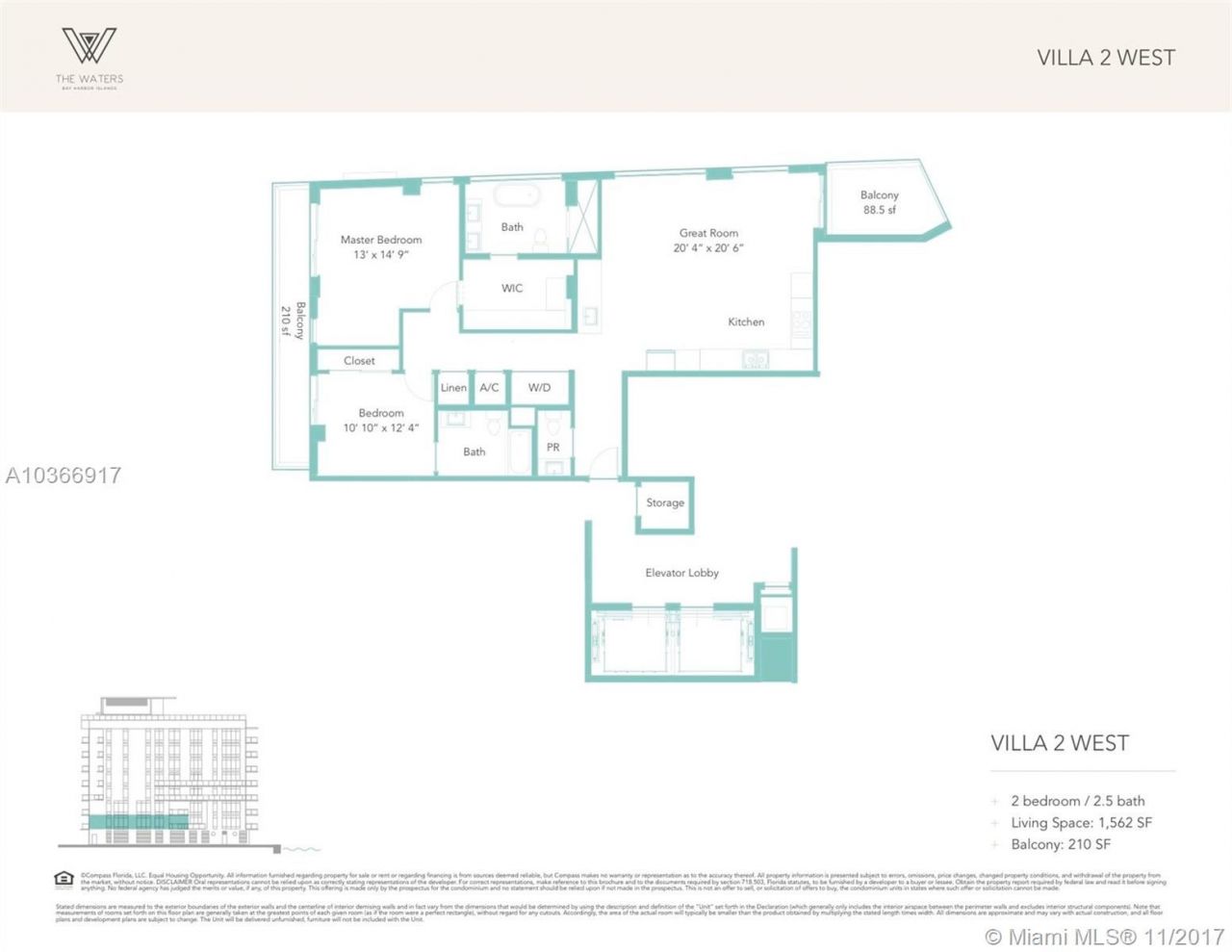 Квартира в Майами, США, 145 м2 фото 5