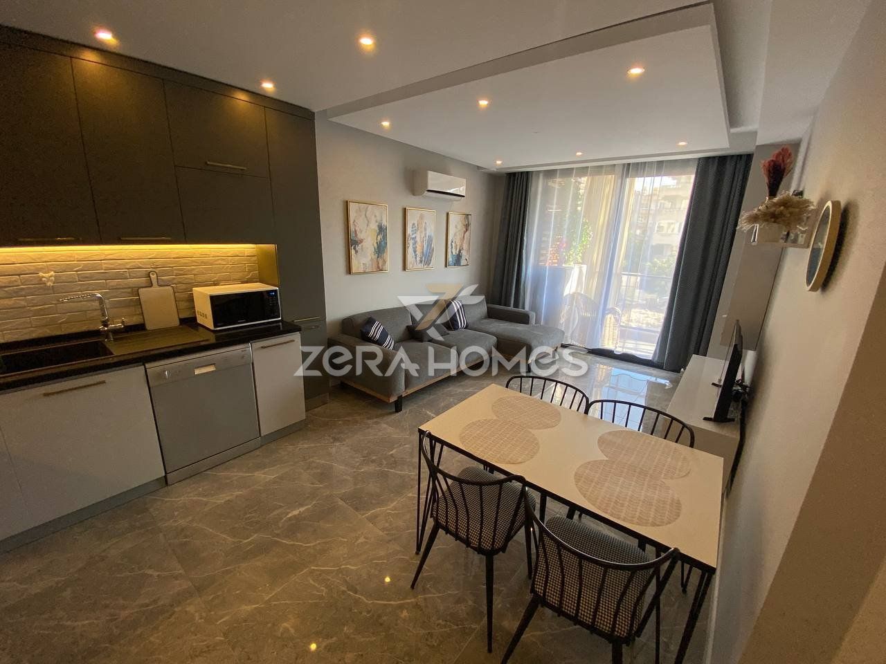 Квартира в Алании, Турция, 55 м2 фото 2