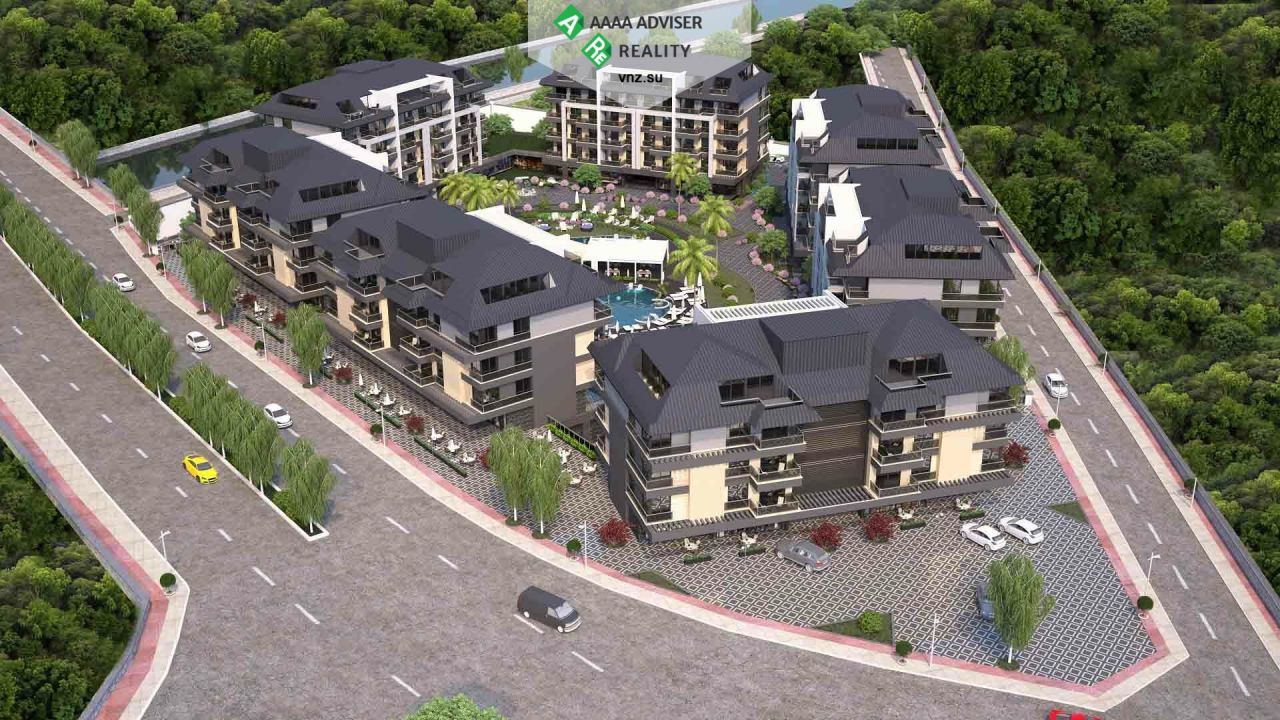 Квартира в Алании, Турция, 53 м2 фото 5