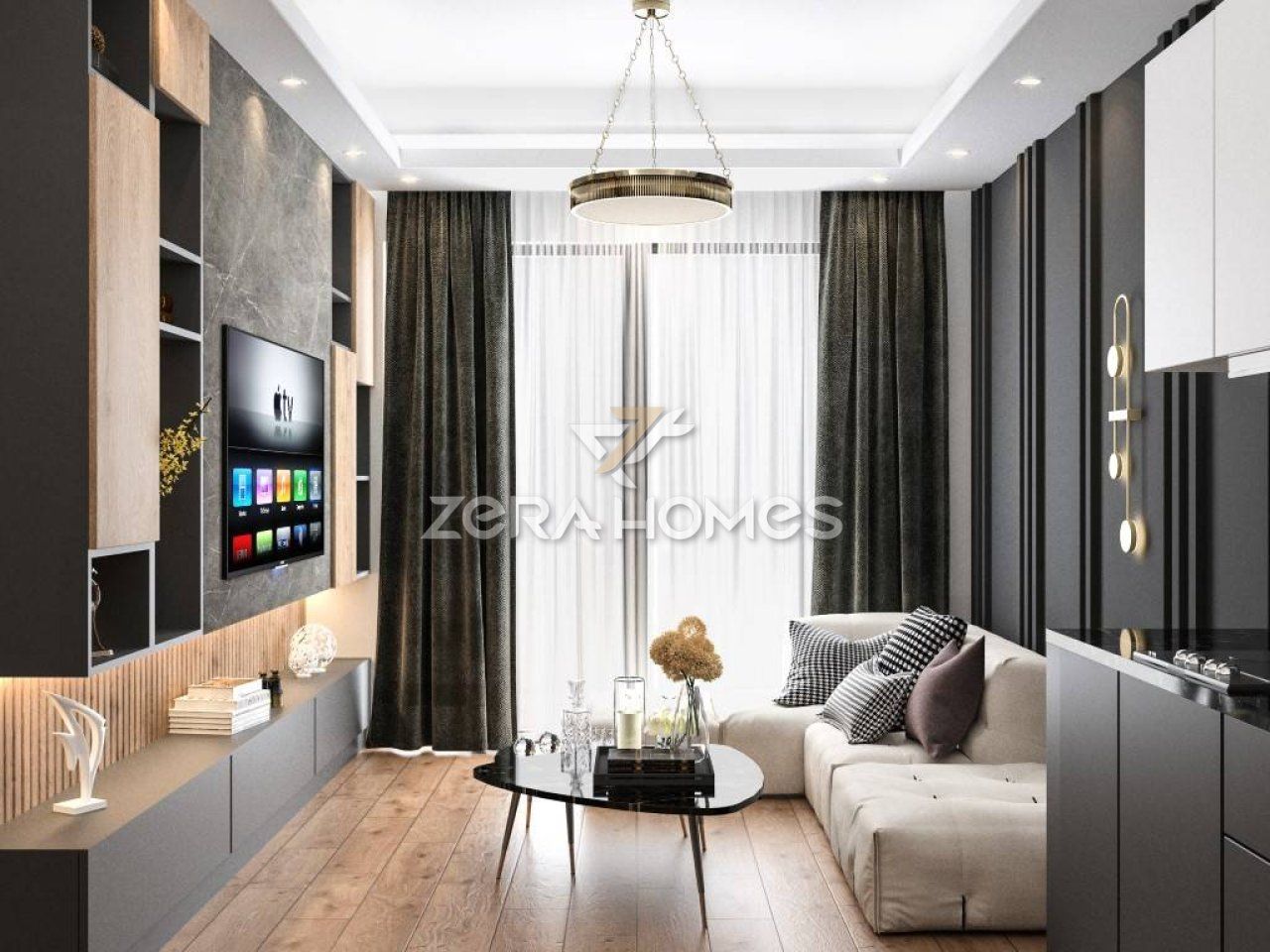 Апартаменты в Алании, Турция, 52 м2 фото 2