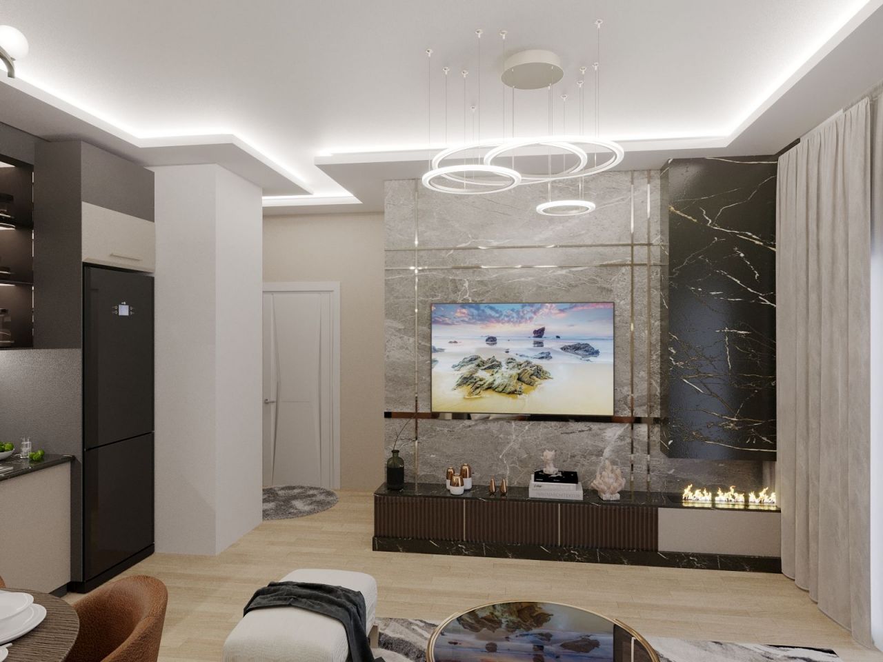 Квартира в Алании, Турция, 55 м2 фото 2