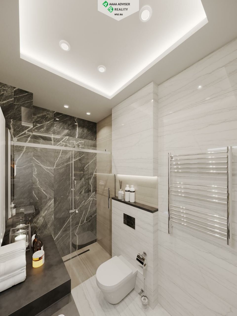 Квартира в Алании, Турция, 45 м2 фото 5