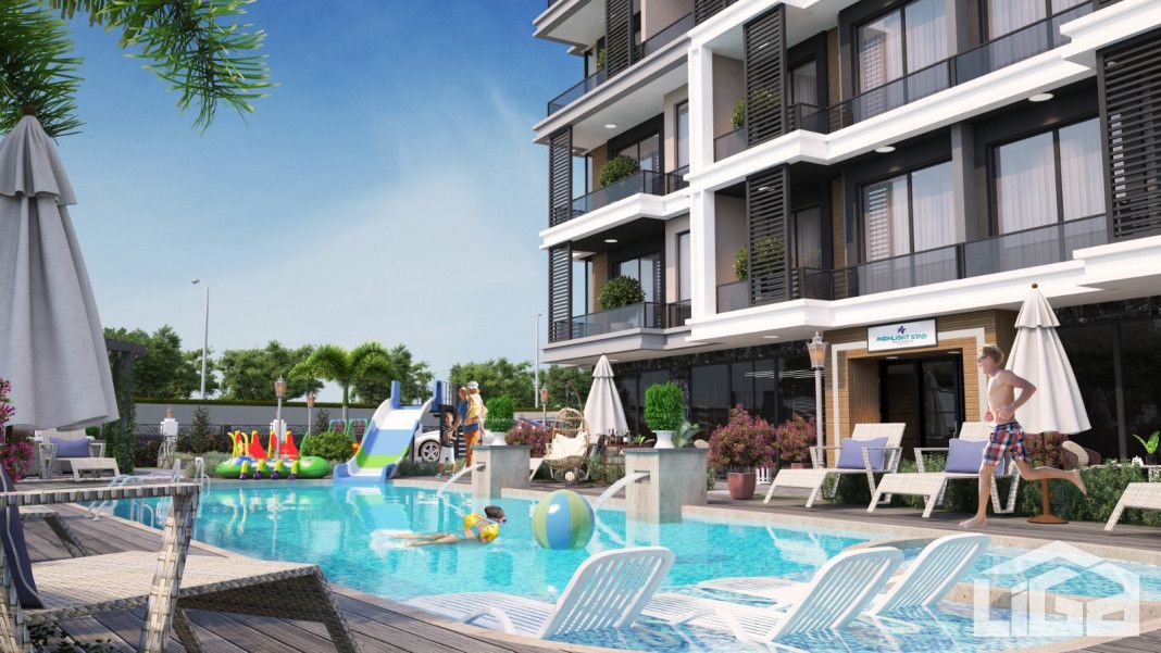 Квартира в Алании, Турция, 43 м2 фото 4