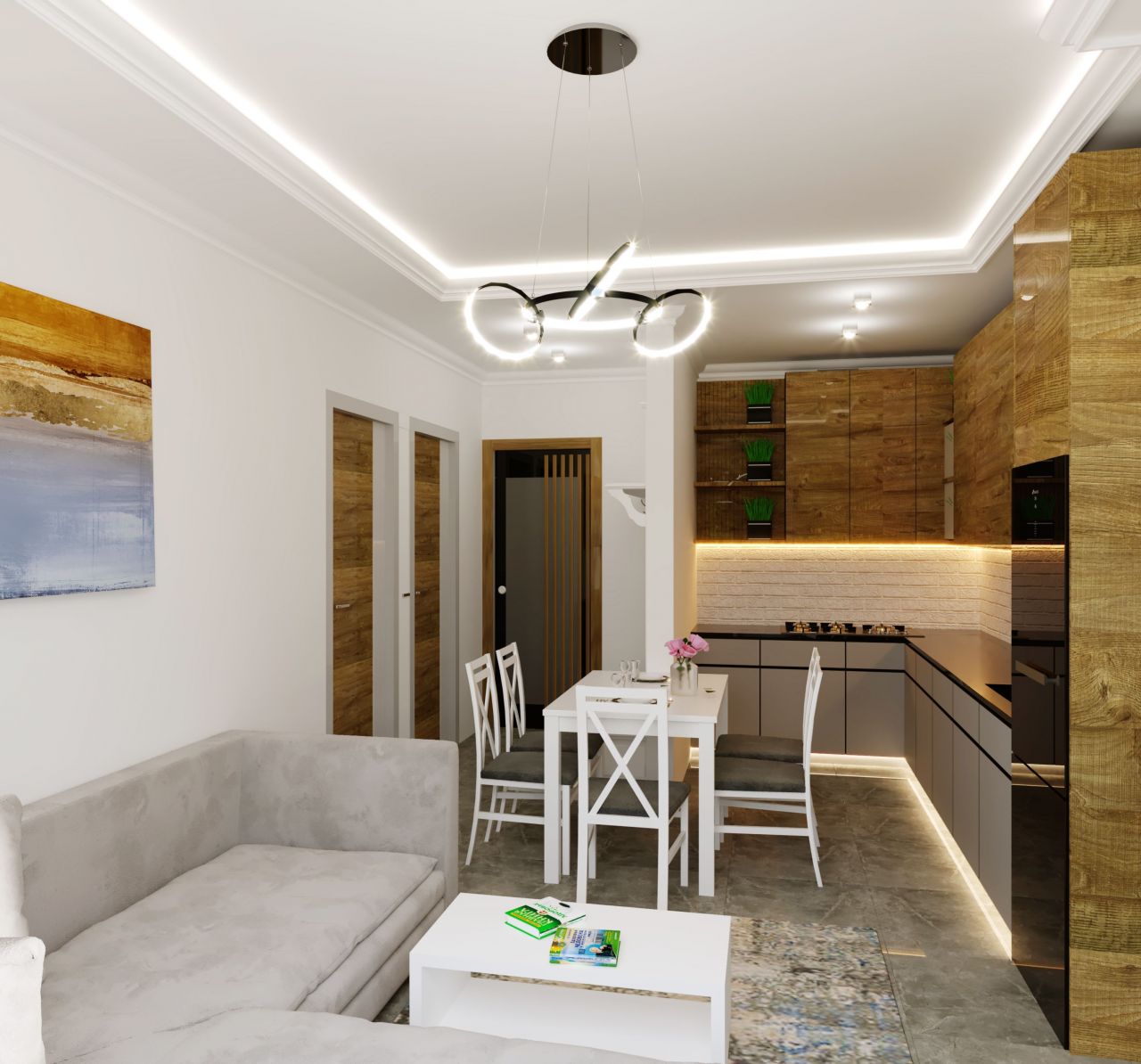 Апартаменты в Алании, Турция, 52 м2 фото 4