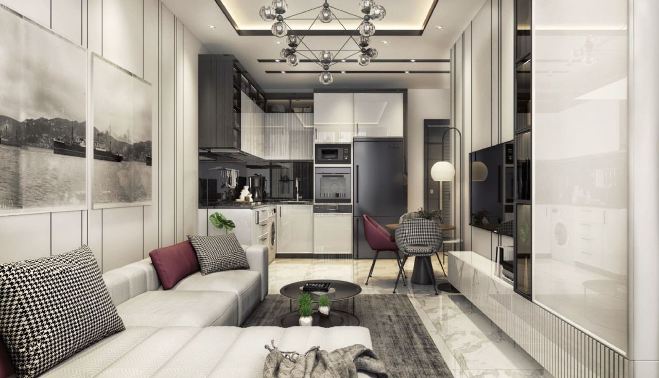 Квартира в Алании, Турция, 48 м2 фото 4