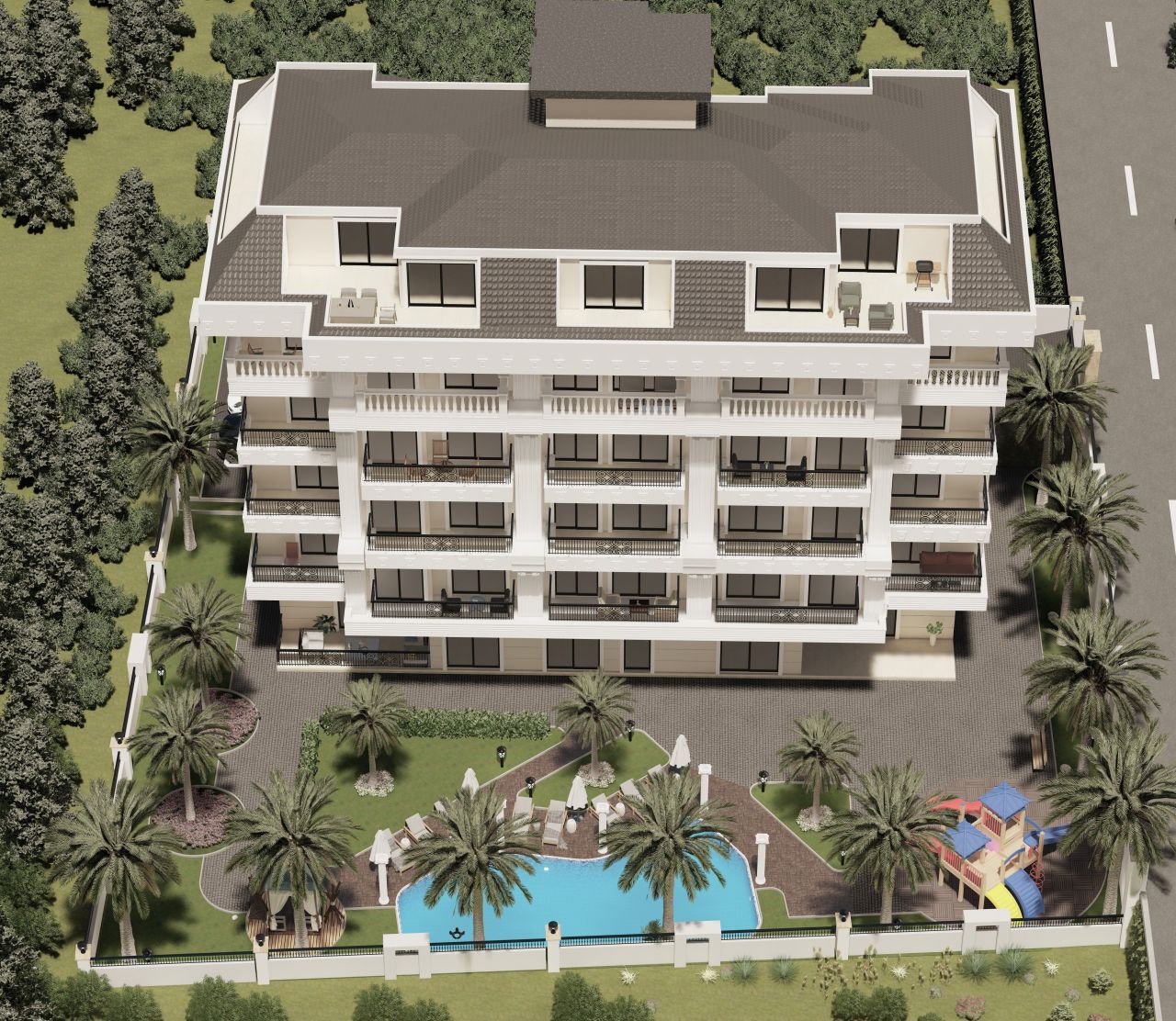 Квартира в Алании, Турция, 54 м2 фото 4