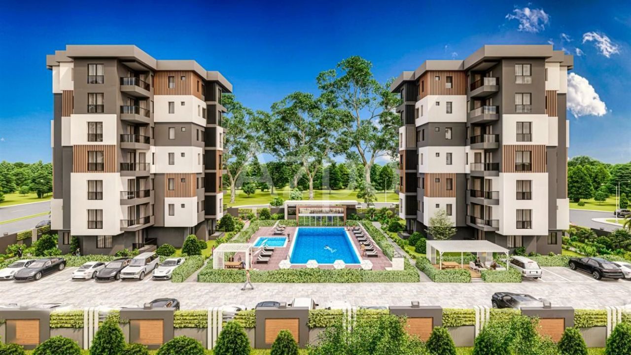 Апартаменты в Анталии, Турция, 75 м2 фото 2