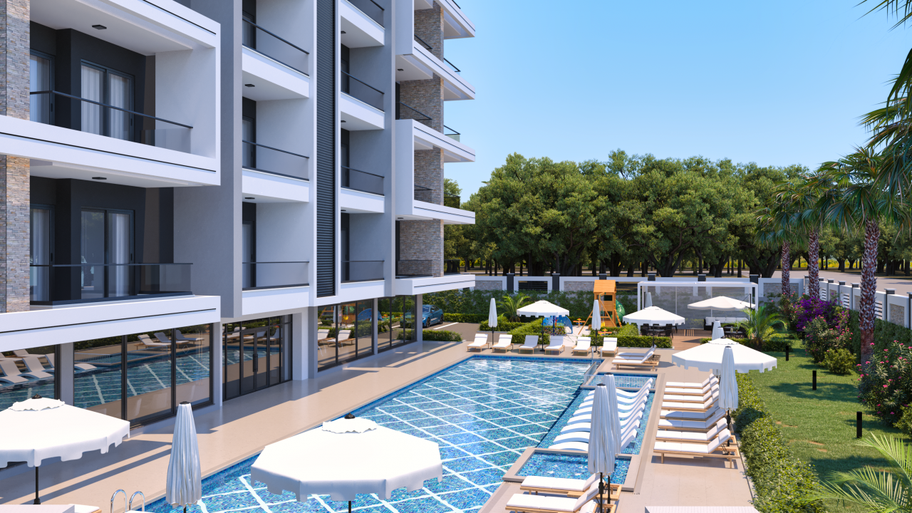 Апартаменты в Алании, Турция, 55 м2 фото 5
