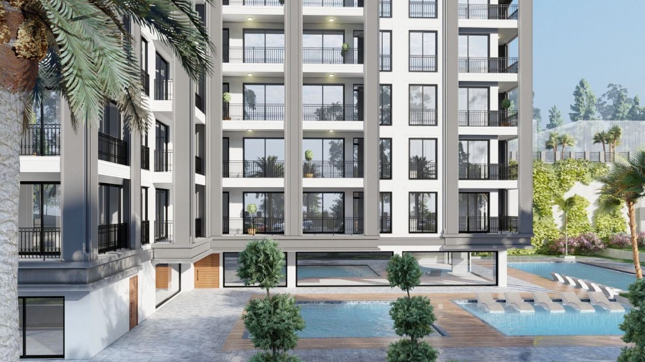 Апартаменты в Авсалларе, Турция, 47 м2 фото 2