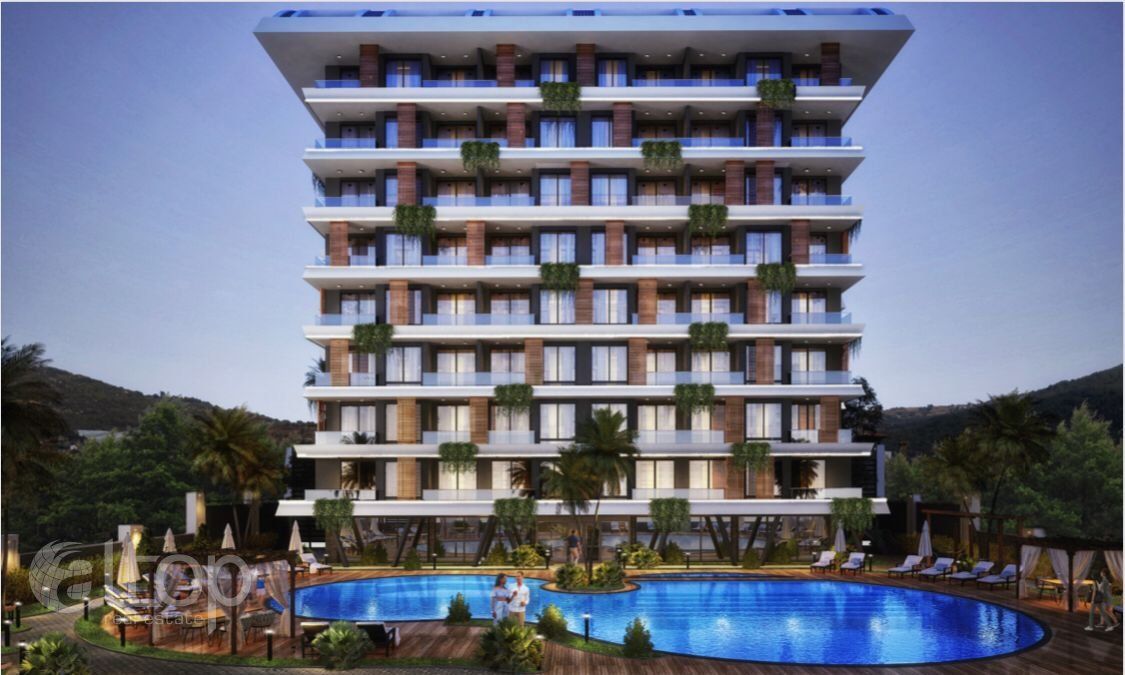 Квартира в Алании, Турция, 45 м2 фото 3