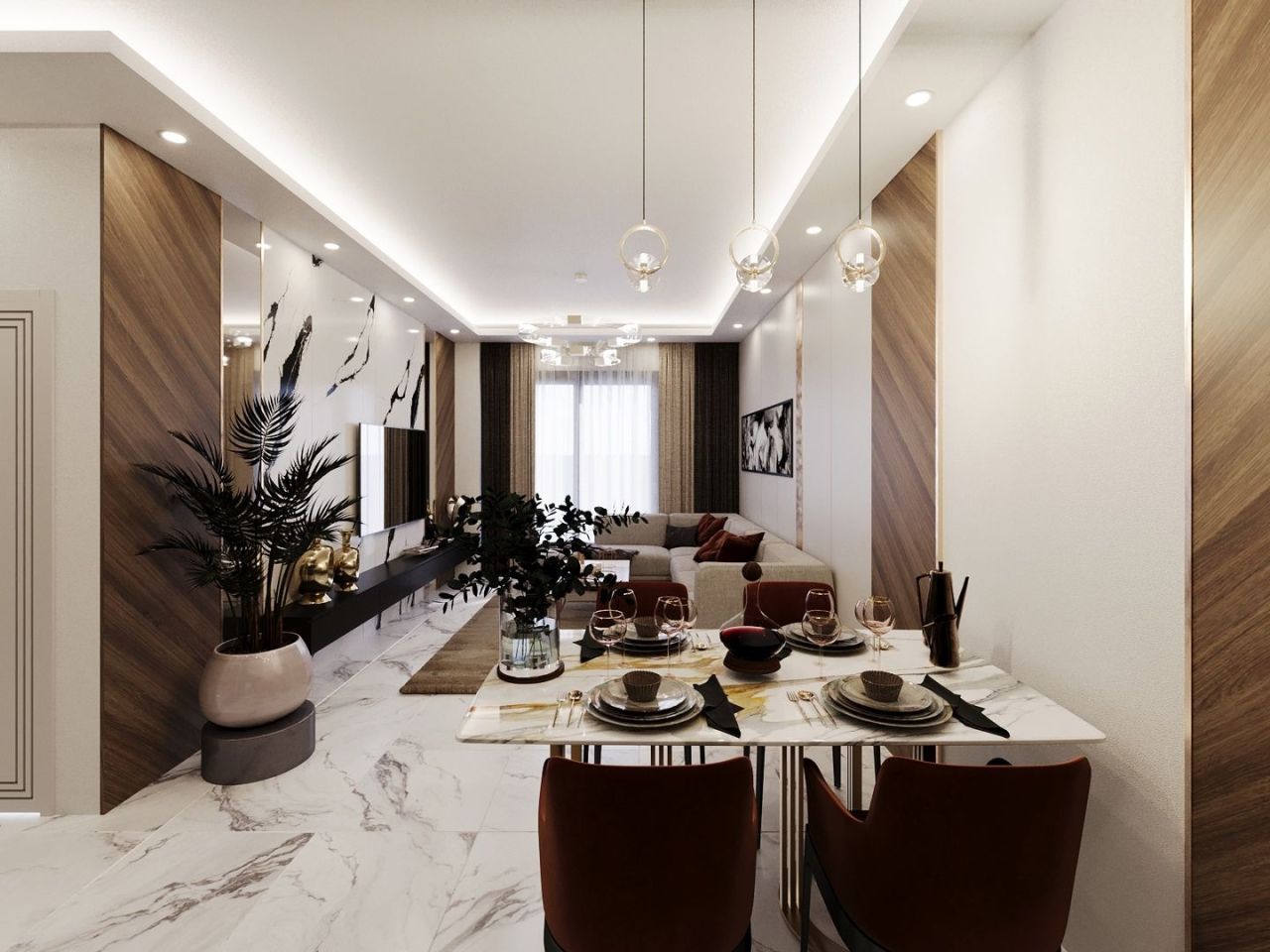 Квартира в Алании, Турция, 59 м2 фото 5