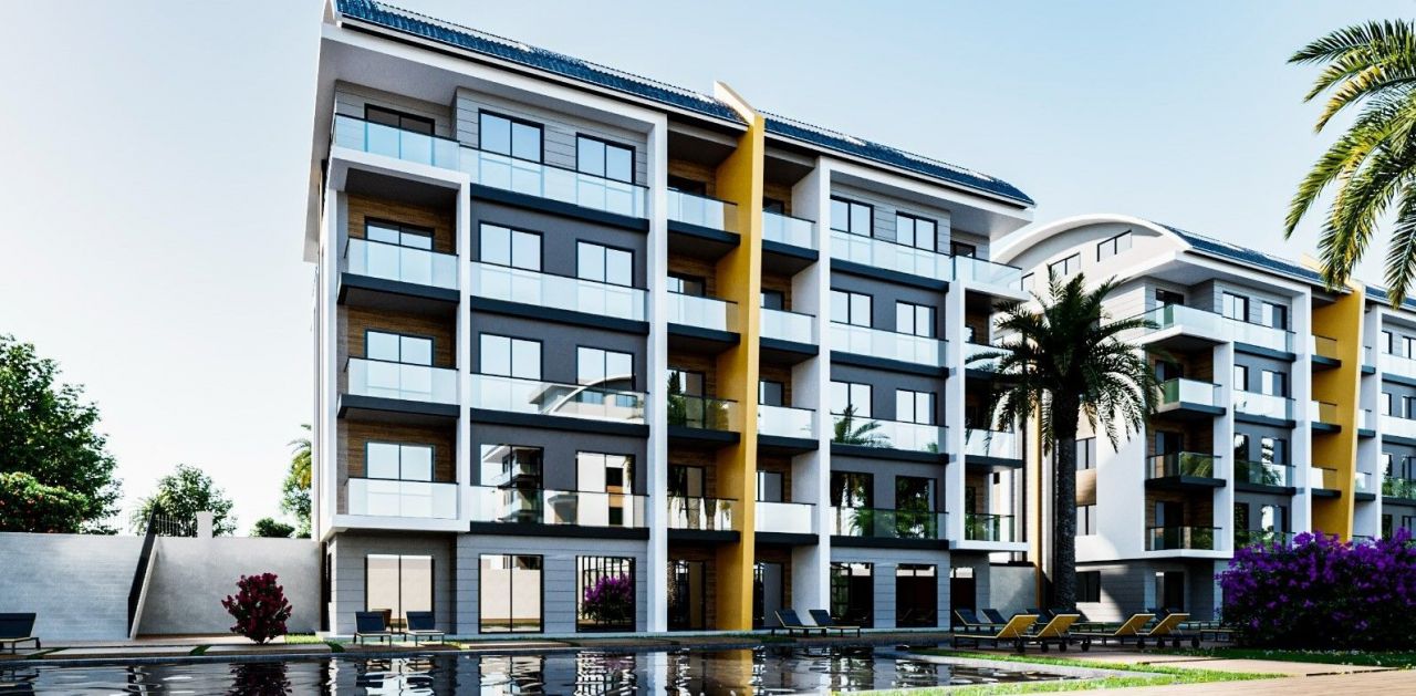 Квартира в Алании, Турция, 43 м2 фото 2