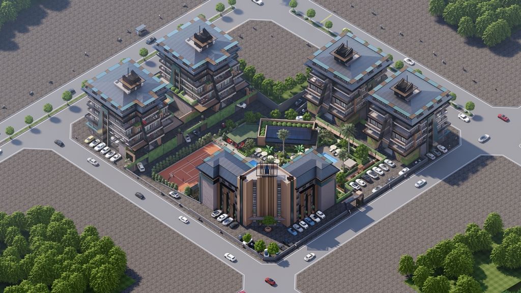 Квартира в Алании, Турция, 58 м2 фото 2