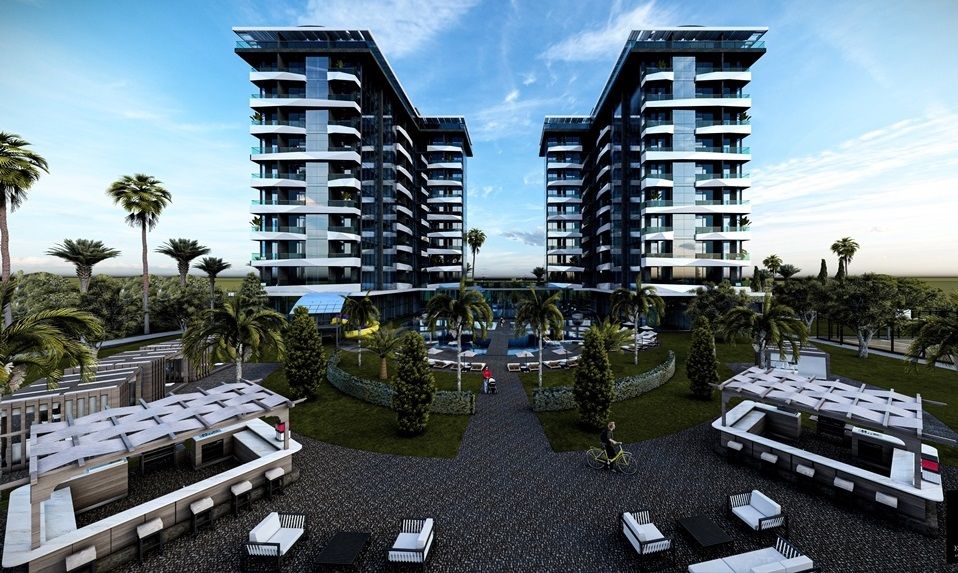 Квартира в Алании, Турция, 50 м2 фото 2