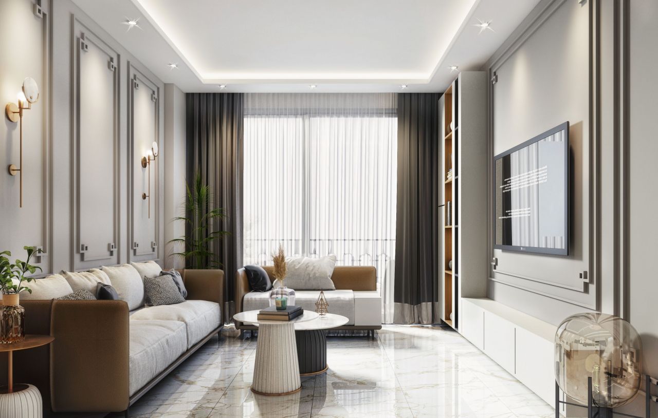 Апартаменты в Алании, Турция, 45 м2 фото 5