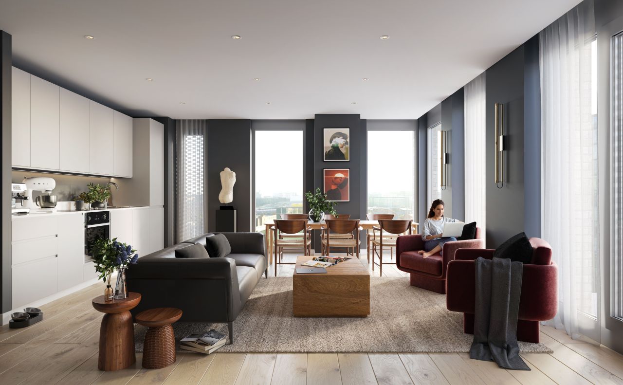 Апартаменты в Манчестере, Великобритания, 70 м2 фото 1