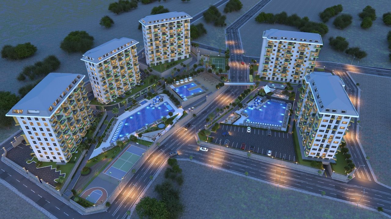 Апартаменты в Алании, Турция, 50 м2 фото 4