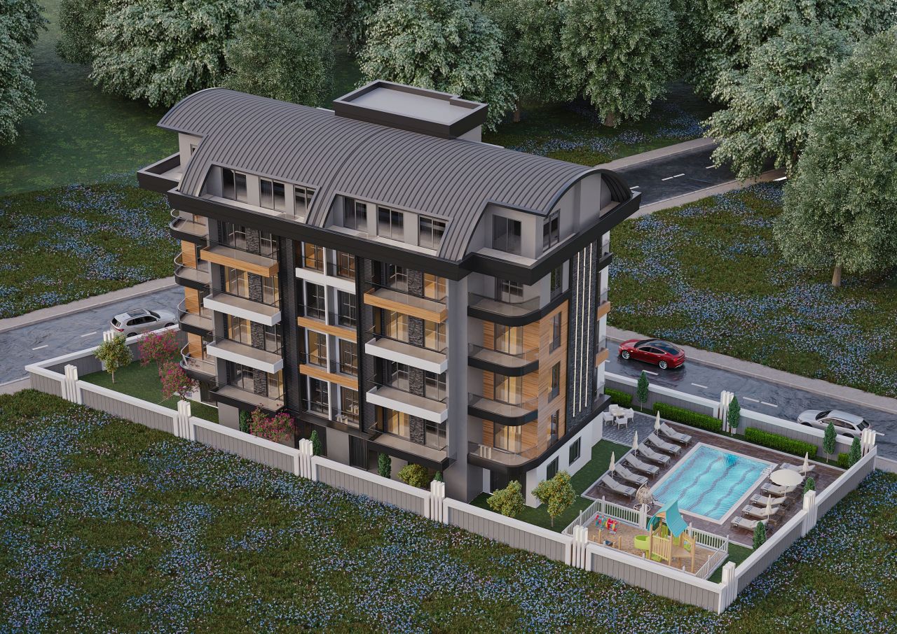 Квартира в Алании, Турция, 55 м2 фото 2