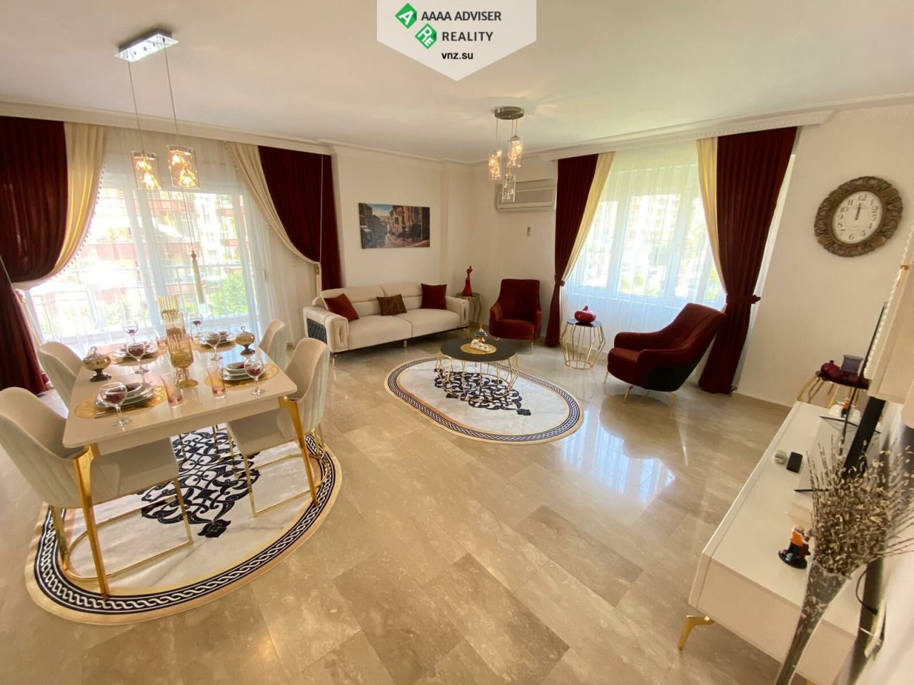 Квартира в Алании, Турция, 125 м2 фото 2