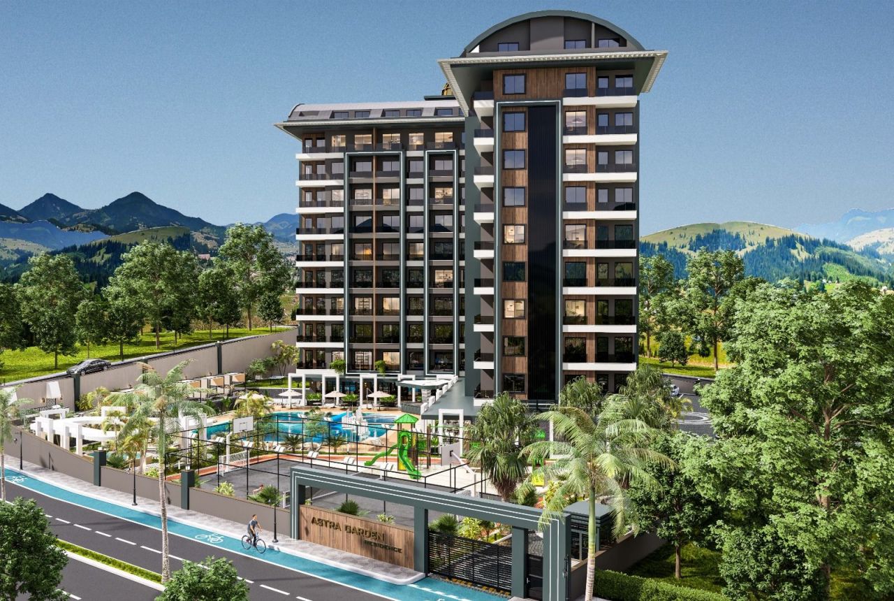 Квартира в Алании, Турция, 45 м2 фото 2