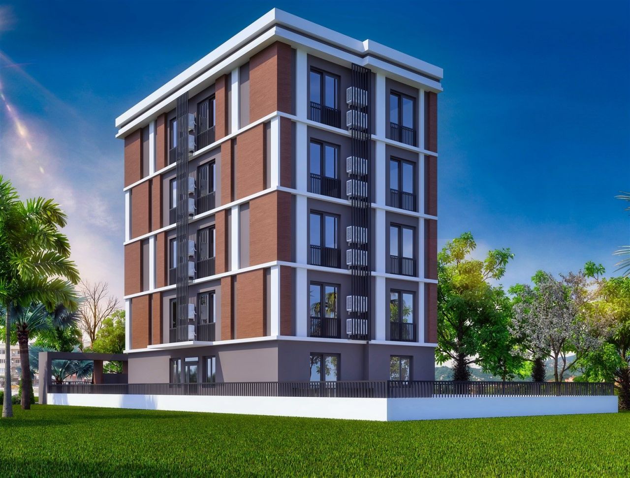 Квартира в Анталии, Турция, 45 м2 фото 2