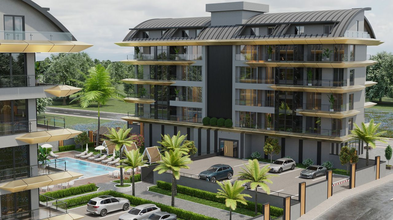 Апартаменты в Алании, Турция, 88 м2 фото 2
