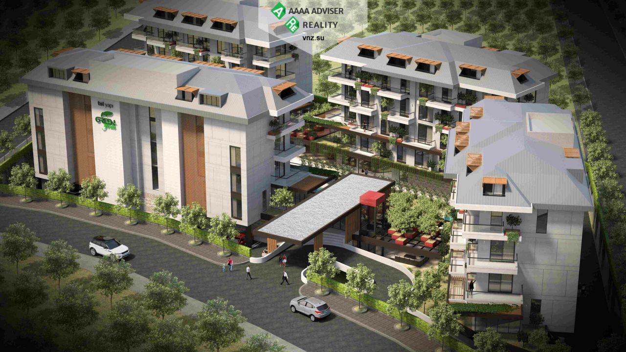 Квартира в Алании, Турция, 50 м2 фото 2