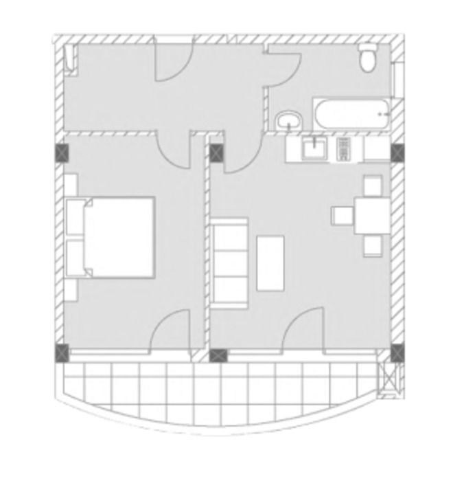 Апартаменты в Батуми, Грузия, 55.3 м2 фото 5
