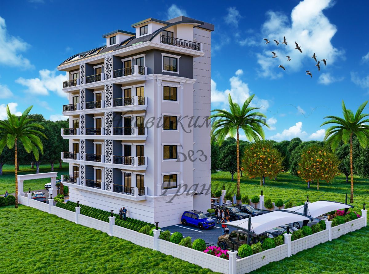 Апартаменты в Алании, Турция, 57 м2 фото 2