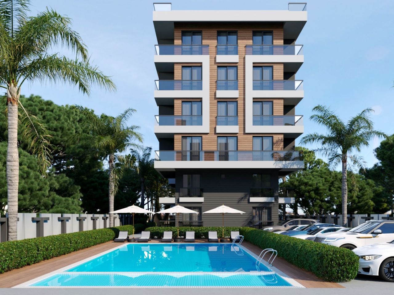 Апартаменты в Анталии, Турция, 50 м2 фото 3