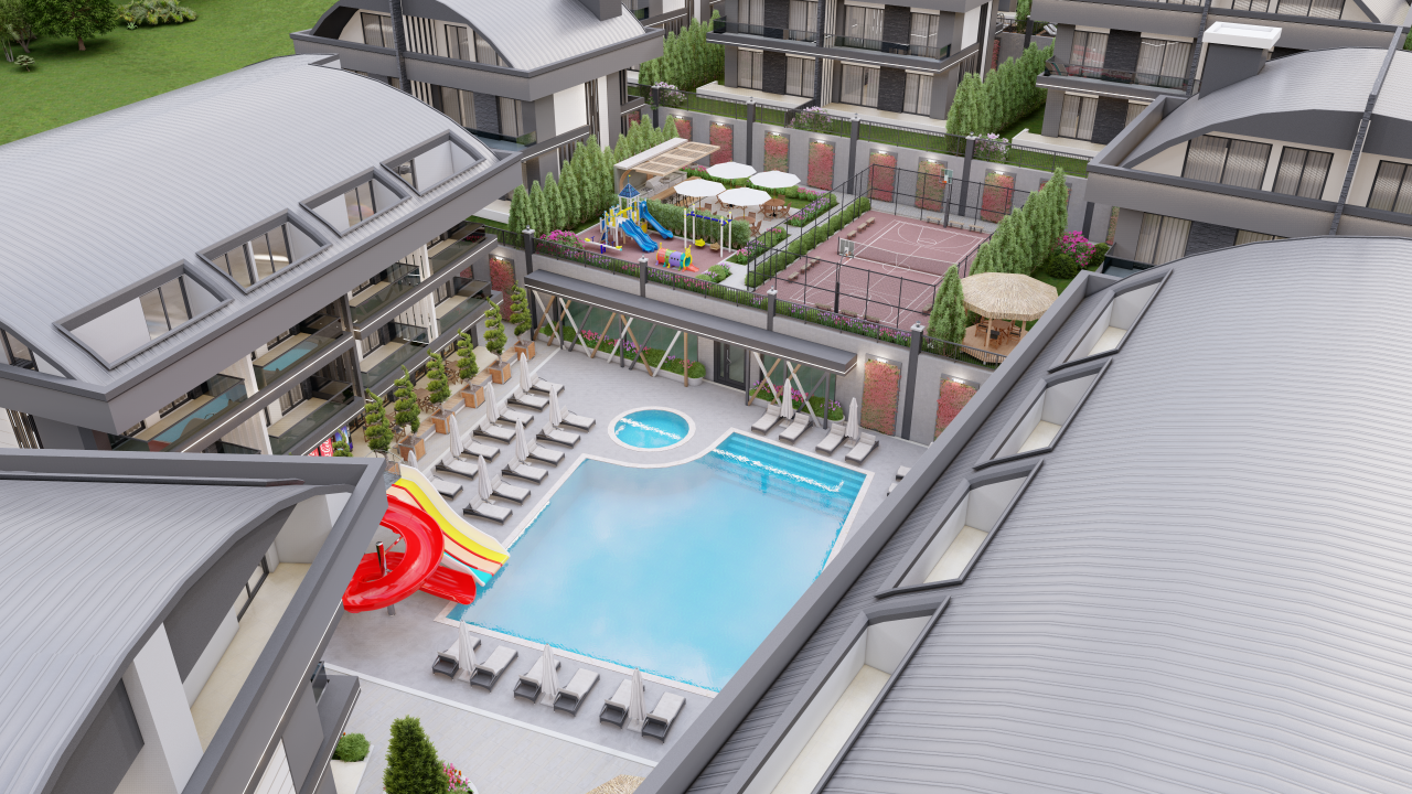 Квартира в Алании, Турция, 90 м2 фото 2
