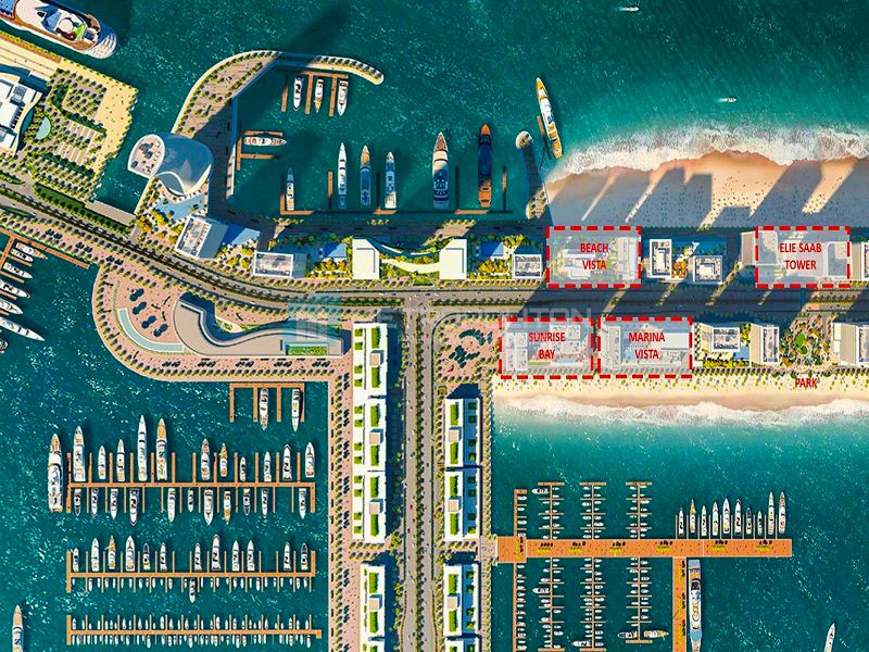 Апартаменты EMAAR Beachfront, ОАЭ, 130.06 м2 фото 5