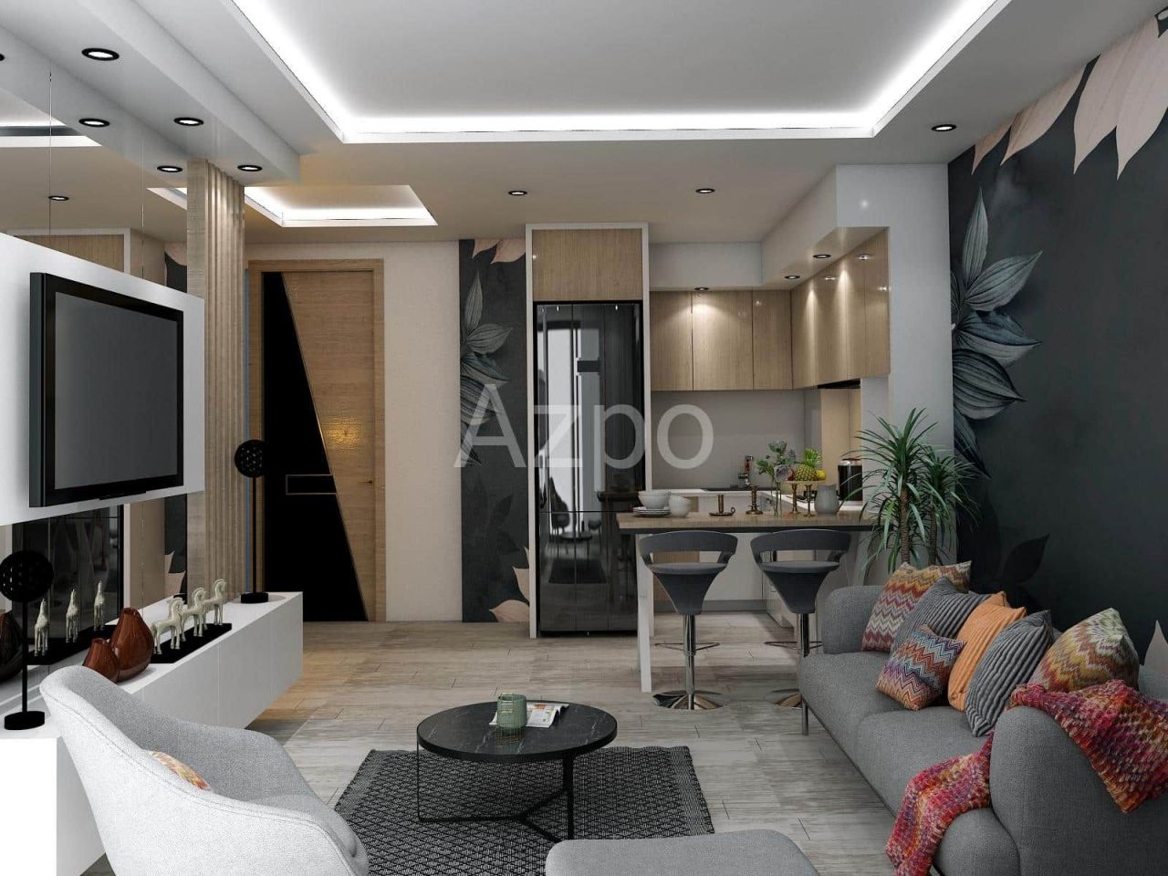 Апартаменты в Анталии, Турция, 65 м2 фото 2