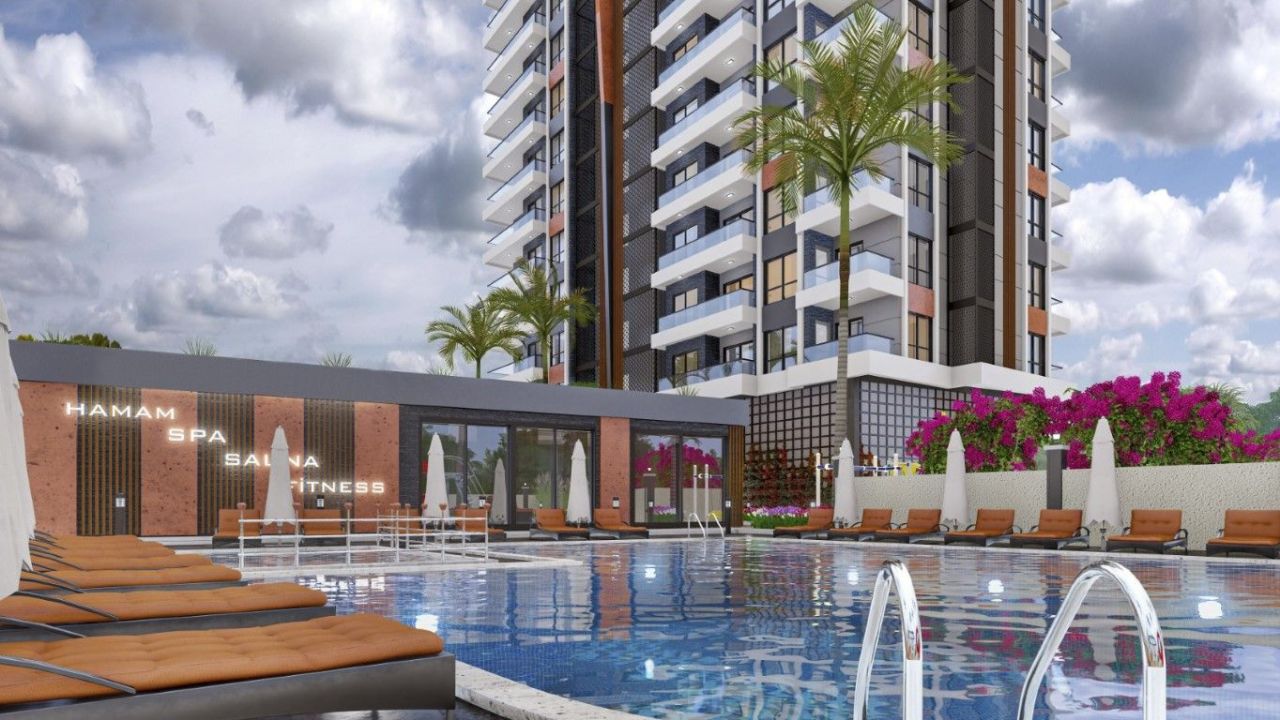 Квартира в Алании, Турция, 45 м2 фото 2