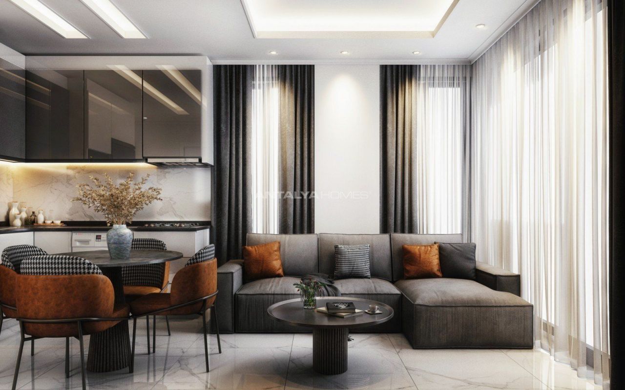 Апартаменты в Алании, Турция, 45 м2 фото 5