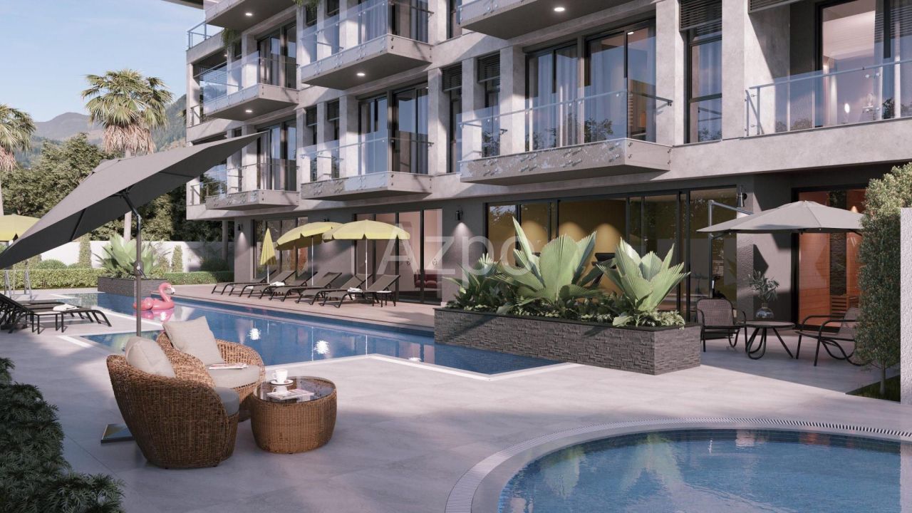Апартаменты в Алании, Турция, 57 м2 фото 2