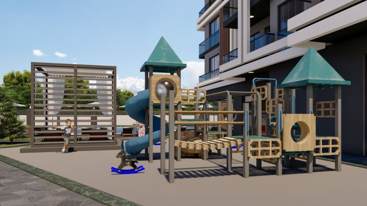 Квартира в Алании, Турция, 56 м2 фото 2