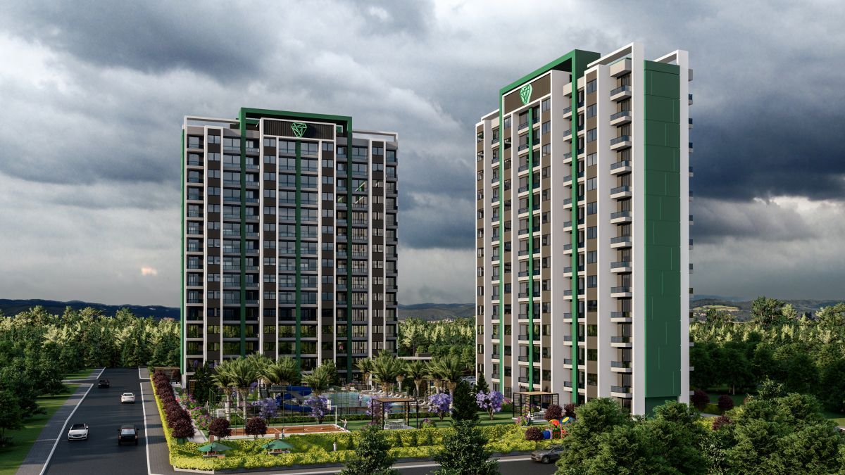 Квартира Akdeniz Mah., Турция, 58 м2 фото 2