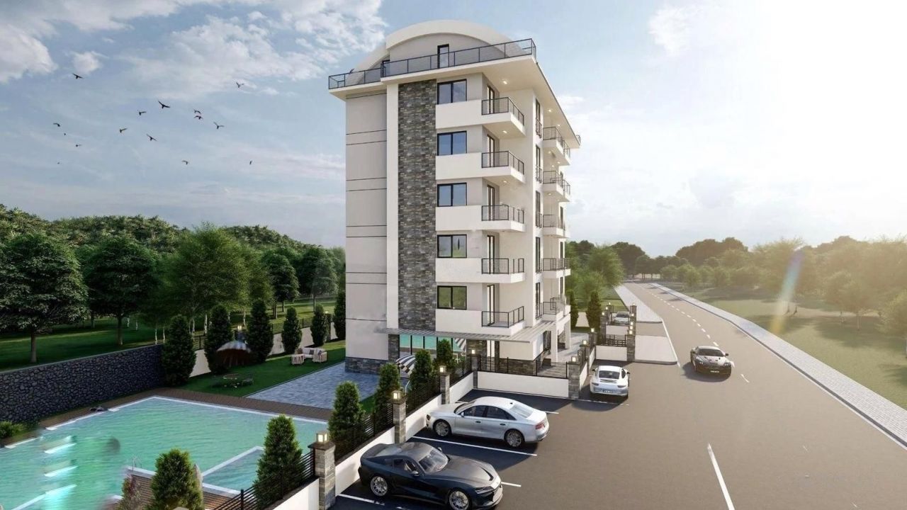 Квартира в Алании, Турция, 55 м2 фото 2