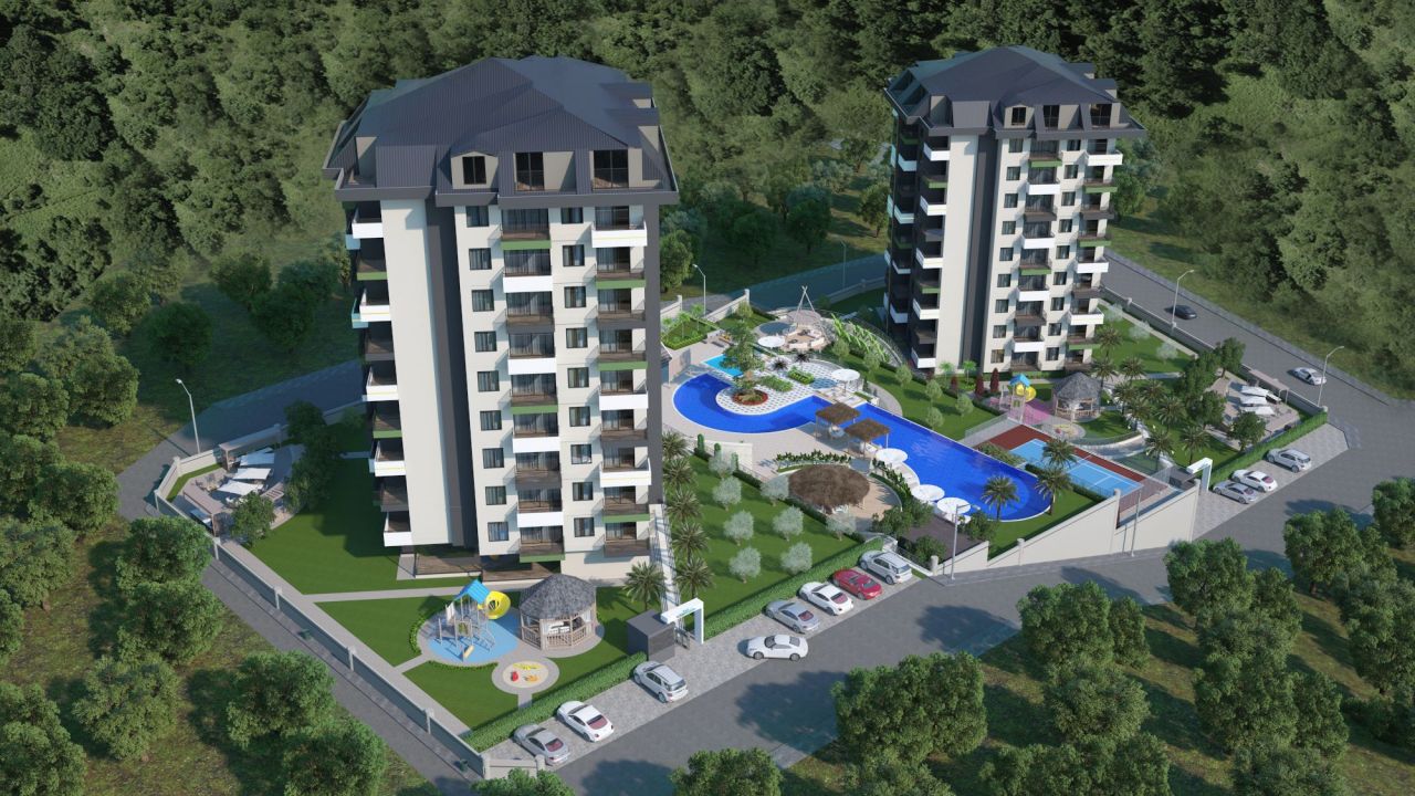 Апартаменты в Алании, Турция, 53 м2 фото 3