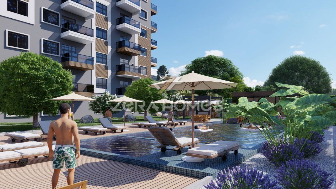 Апартаменты в Алании, Турция, 48 м2 фото 3