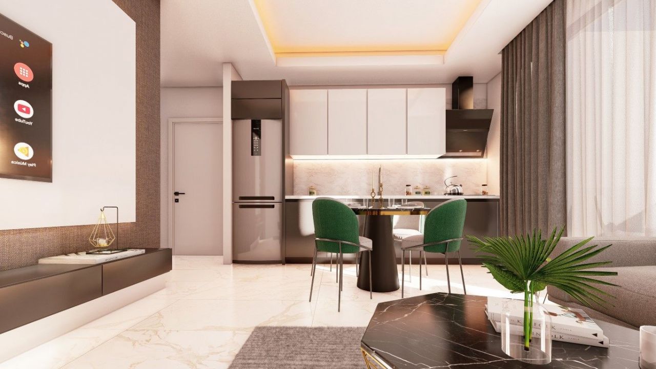 Квартира в Алании, Турция, 49 м2 фото 5