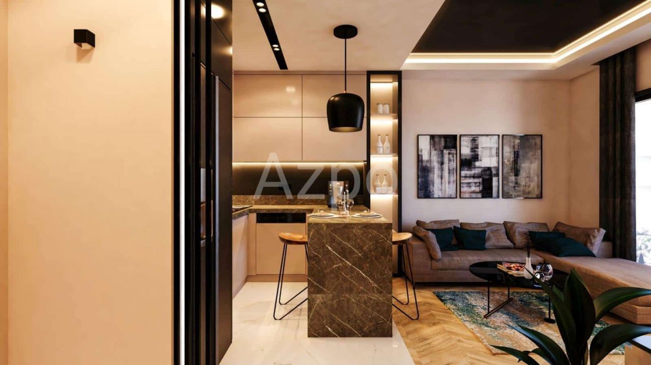 Апартаменты в Анталии, Турция, 55 м2 фото 4