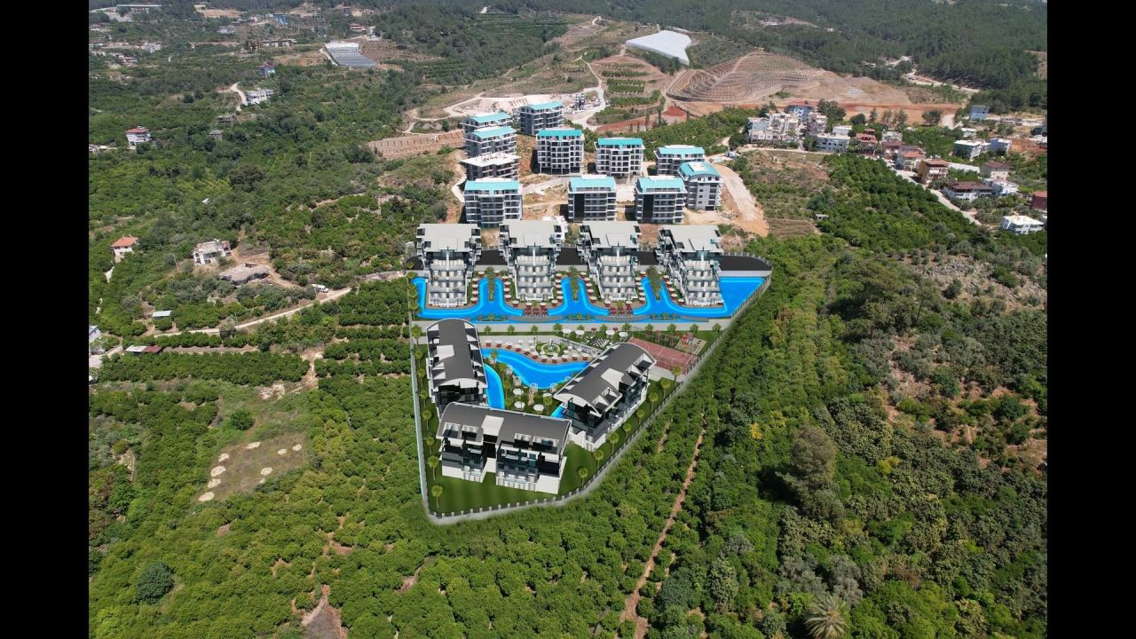 Квартира в Алании, Турция, 50 м2 фото 2