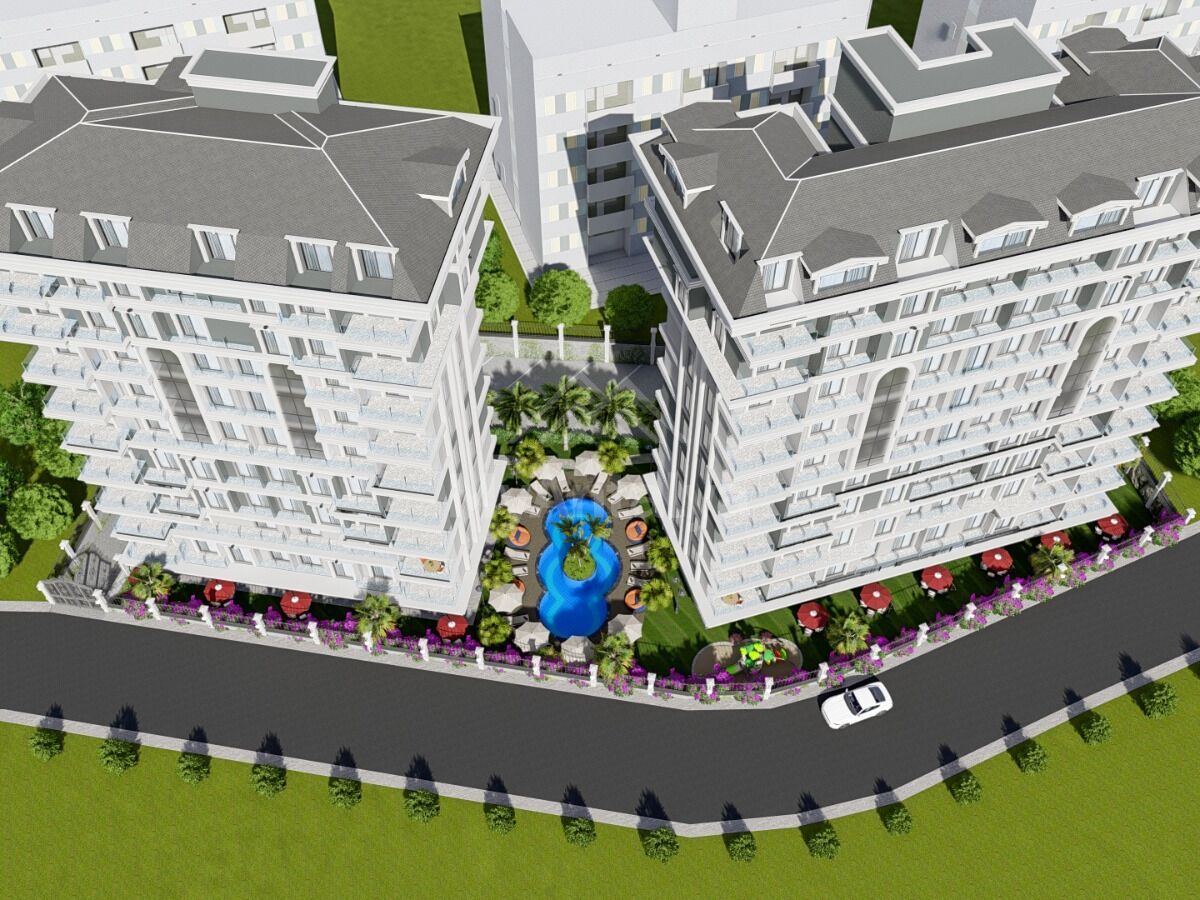Квартира в Алании, Турция, 50 м2 фото 4
