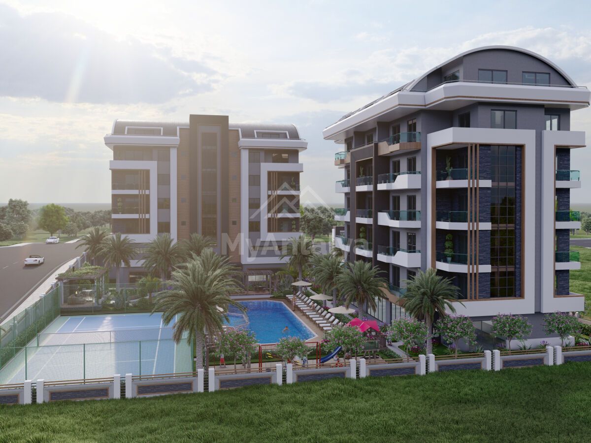 Квартира в Алании, Турция, 60 м2 фото 2