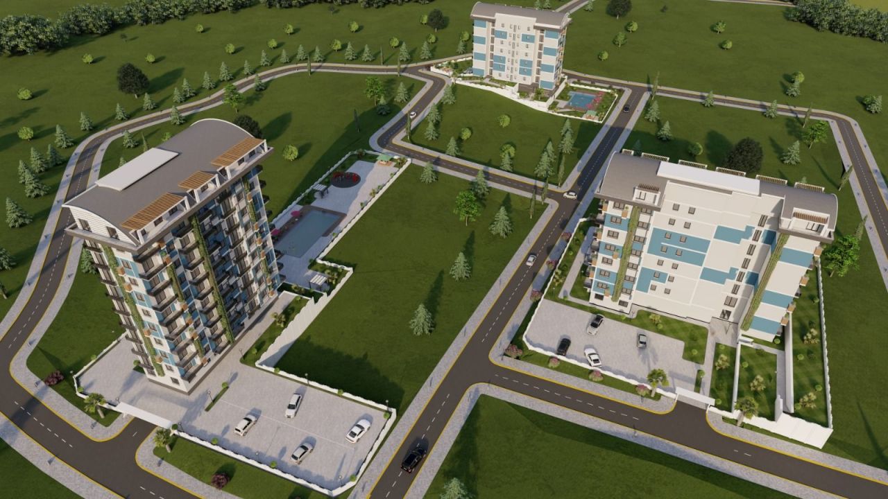 Квартира в Алании, Турция, 52 м2 фото 2