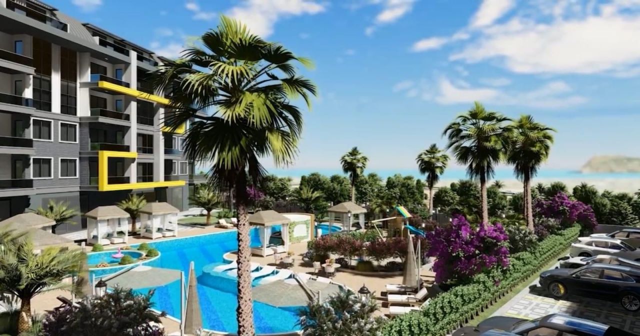 Квартира в Алании, Турция, 52 м2 фото 2