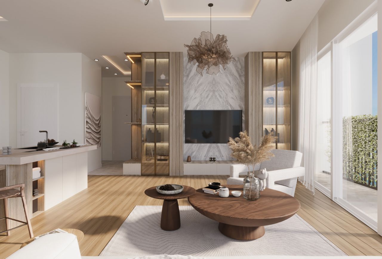 Апартаменты в Мерсине, Турция, 50 м2 фото 2