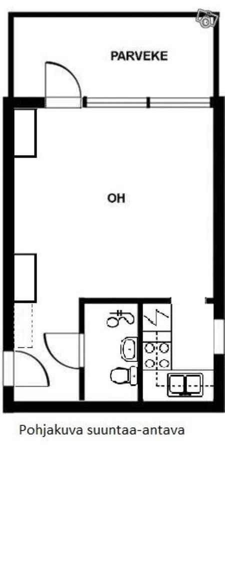 Квартира в Варкаусе, Финляндия, 30 м2 фото 4
